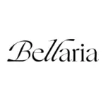 Das Wort Bellaria ist in eleganter, schwarzer, kursiver Schrift auf weißem Hintergrund geschrieben.